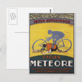 CYCLISCHE METEORE BRIEFKAART (Voorkant / Achterkant)