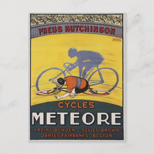 CYCLISCHE METEORE BRIEFKAART (Voorkant)