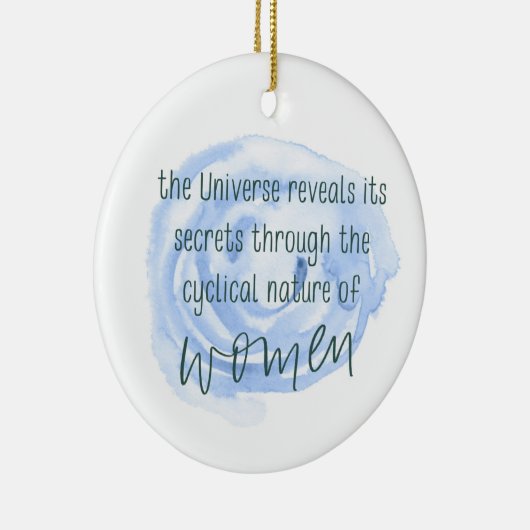 Cyclische vrouw keramisch ornament (Rechts)