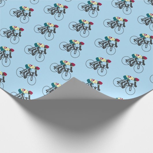 Cyclist #1 cadeaupapier (Hoek)