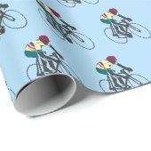 Cyclist #1 cadeaupapier (Rol Hoek)