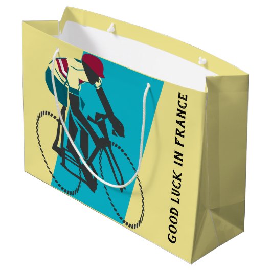 Cyclist #1 groot cadeauzakje (Achterkant Gekanteld)