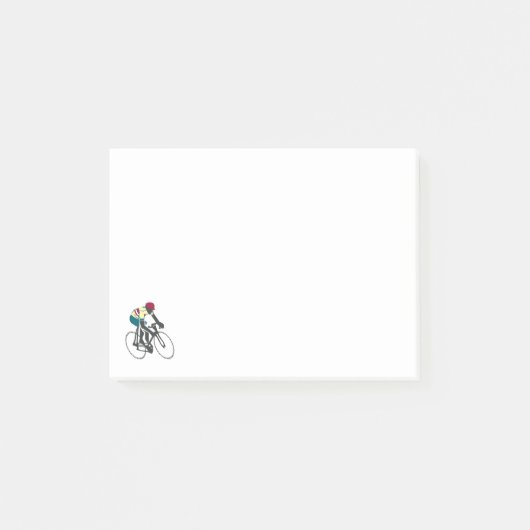 Cyclist #1 post-it® notes (Voorkant)
