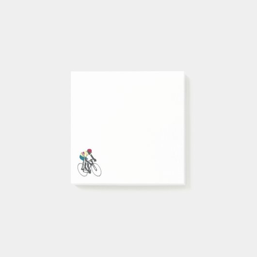 Cyclist #1 post-it® notes (Voorkant)