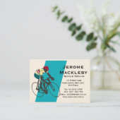 Cyclist #1 visitekaartje (Staand voorkant)