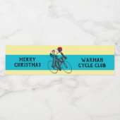 Cyclist #1 waterfles etiket (Enkel label)