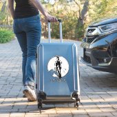 Cyclist brievenbus sticker (Koffer Insitu)