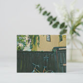 Cyclist cadeau-ideeën briefkaart (Staand voorkant)