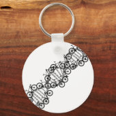 Cyclist dna T-Shirt Sleutelhanger (Voorkant)