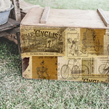  cyclist en collage van fietsen