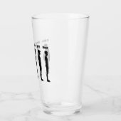 Cyclist Evolutie Wielrenner Glas (Links)