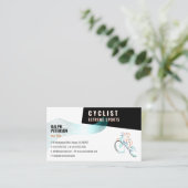 Cyclist Extreme Sports | Professionele fietser Visitekaartje (Staand voorkant)