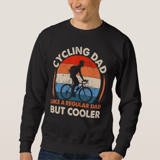 Cyclist Father's Day Funny Cycling Dad Bike Rider  Trui (Voorkant)