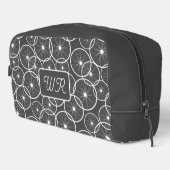 Cyclist Fietswiel Patroon Monogram Toilettasje (Rechterhoek)