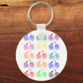 Cyclist Gifts,  1950-fietsontwerp Sleutelhanger (Voorkant)