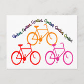Cyclist Gifts, Biking Mania! Briefkaart (Voorkant)