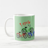 Cyclist Gifts (fietsen) design Koffiemok (Links)