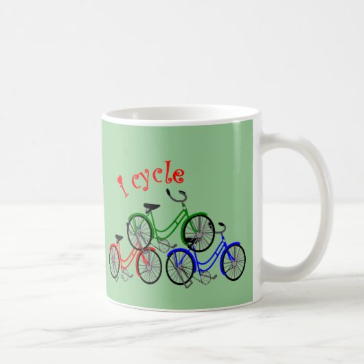 Cyclist Gifts (fietsen) design Koffiemok (Rechts)