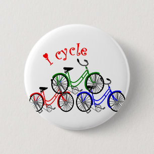 Cyclist Gifts (fietsen) design Ronde Button 5,7 Cm