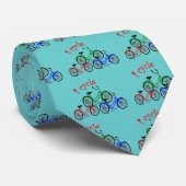 Cyclist Gifts (fietsen) design Stropdas (Opgerold)