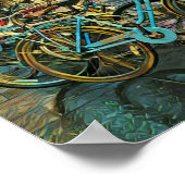 Cyclist gifts for dad poster (Hoek)