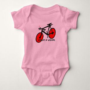 Cyclist in Waiting Baby Creeper Romper