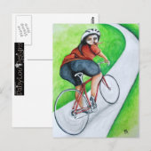 Cyclist - Kiss Goodbye Briefkaart (Voorkant / Achterkant)