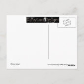 Cyclist - Kiss Goodbye Briefkaart (Achterkant)