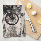 Cyclist Kitchen Towel Theedoek (Quarter Fold)
