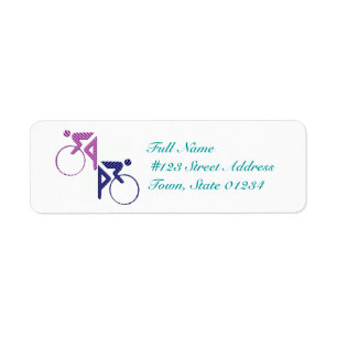Cyclist-maillabels Etiket