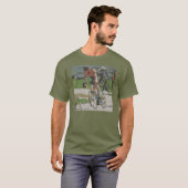Cyclist Mannen T-Shirt (Voorkant volledig)