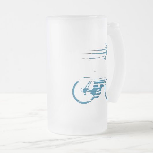 Cyclist Matglas Bierpul (Voorkant rechts)