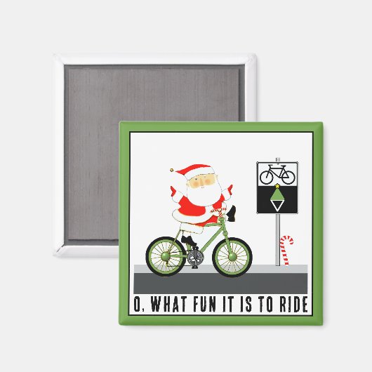 Cyclist Stocking Stuffers Magneet (Voorkant / Achterkant)