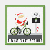 Cyclist Stocking Stuffers Magneet (Voorkant)