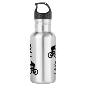 Cyclistisch waterflesje, racefoets, aanpasbaar waterfles (Achterkant)