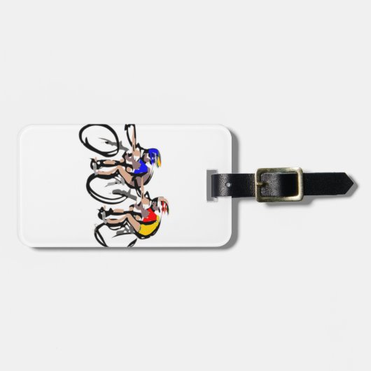 cyclists bagagelabel (Voorkant horizontaal)