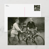 Cyclists  briefkaart foto (Voorkant / Achterkant)