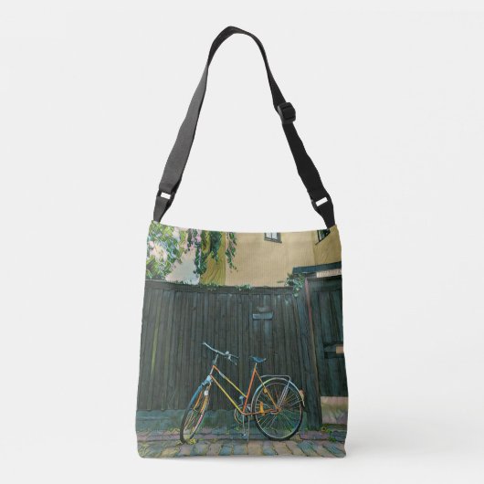 Cyclists cadeauideeën crossbody tas (Achterkant)