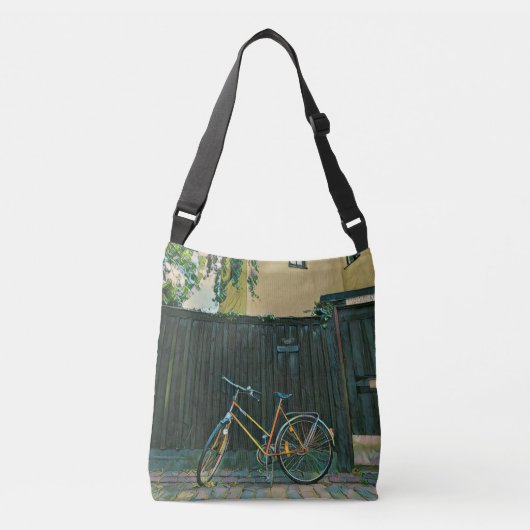Cyclists cadeauideeën crossbody tas (Voorkant)