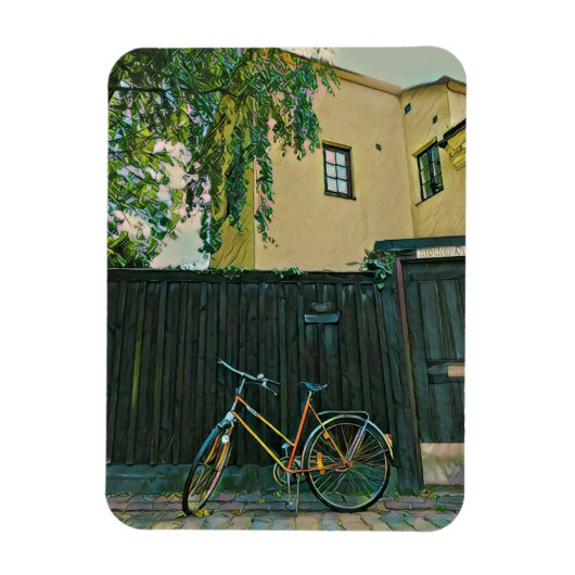 Cyclists cadeauideeën magneet (Verticaal)