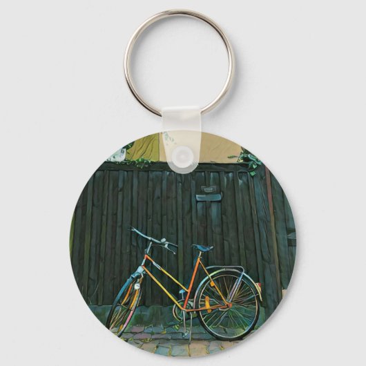 Cyclists cadeauideeën sleutelhanger (Voorkant)