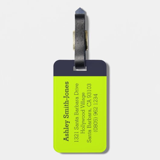 Cyclists die grafisch continu helder aangepast bag bagagelabel (Achterkant verticaal)