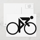 Cyclo-cylcer Briefkaart (Voorkant / Achterkant)