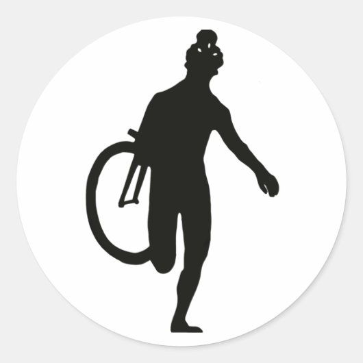 Cyclo-Runner sticker (Voorkant)