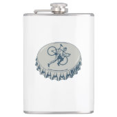 Cyclocross Beer Heupfles (Voorkant)