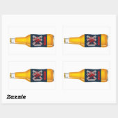 Cyclocross Beer Rechthoekige Sticker (Vel)
