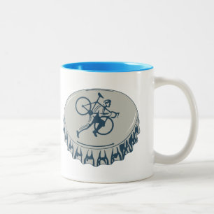 Cyclocross Beer Tweekleurige Koffiemok