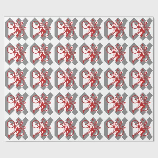 Cyclocross Cadeaupapier (Vlak)