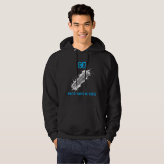 Cyclocross - CX Winter maakt me kruisblauw Hoodie