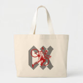 Cyclocross Grote Tote Bag (Voorkant)